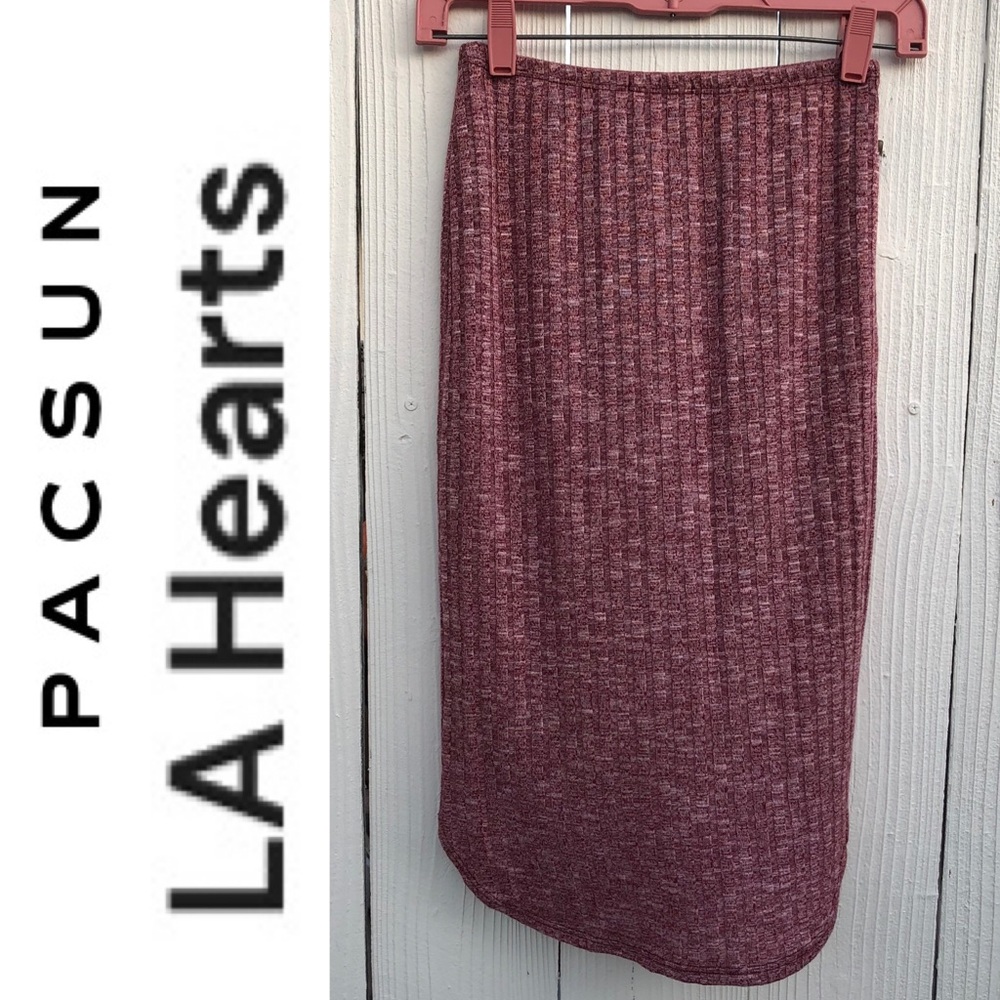 PacSun LA Hearts Soft Texture Knit Skirt